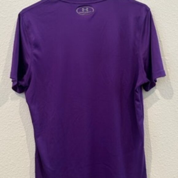 Under Armour Purple Performance Tee (Men's Small) - Picture 2 of 3